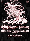 NASTY (ger) + CRAWLSPACE (bel) + PINTGLASS (uk) + GIVE'EM BLOOD (aut)