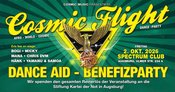 „Cosmic Flight“ Dance Aid - Benefizparty zu Gunsten der Kartei der Not!