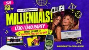 SA.03.10. MILLENIALS CLUB - Ü30 & Ü40 PARTY II START 20 UHR