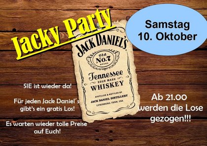 Jacky Party in der Hex!