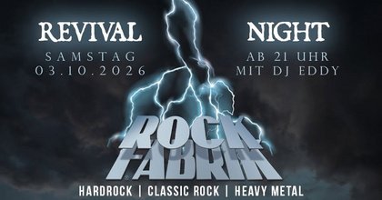 REVIVAL NIGHT mit DJ EDDY | Basement @ Rockfabrik Augsburg