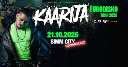 Hochverlegt! • KÄÄRIJÄ • EURODISKO-TOUR 2026 • Simm City, Wien