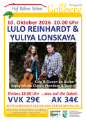 LULO REINHARDT & YULIYA LONSKAYA Gipsy Meets Classic - Freedom & Peace