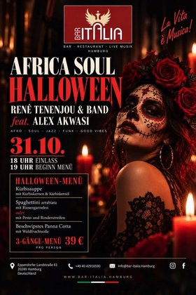 Africa Soul Night meets Halloween