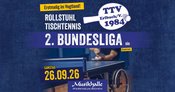 2. Bundesliga Süd im Rollstuhl-Tischtennis – 1. Spieltag 26/27