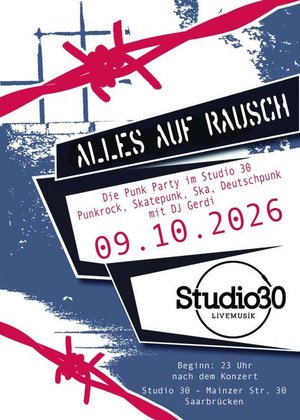Alles auf Rausch - Punkrock Party