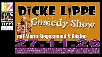 DICKE LIPPE COMEDY SHOW LIVE IM FZ KAMEN