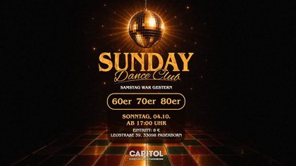 SUNDAY DANCE CLUB