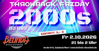 Throwback Friday 2000s mit DJ Ralf