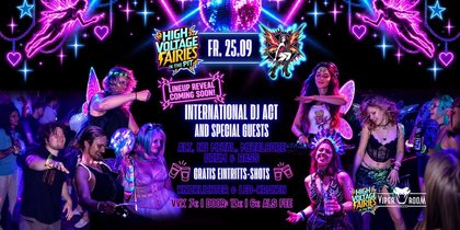 Special Fairy Pit - International DJ Act & Guest DJs