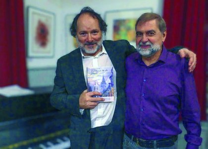 „Pinsel statt Waffe“, Lesung Christian Nestler, am Klavier Andreas Wolter