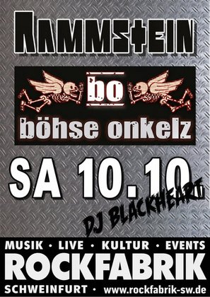 RAMMSTEIN - ONKELZ NACHT