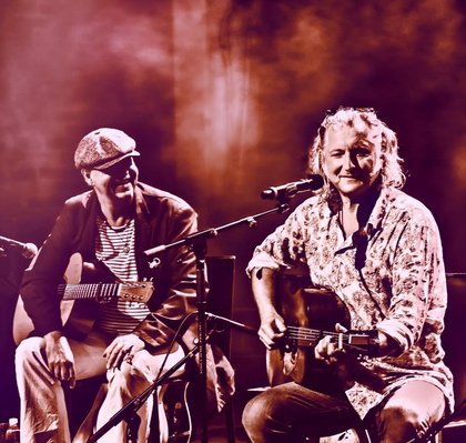 „Sir“ Oliver Mally & Peter Schneider in EBE: Folk Blues Adventures