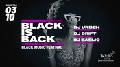 BLACK IS BACK: Die Dancehall, Latin, R'n'B, Afro, Black Music & HipHop Party!