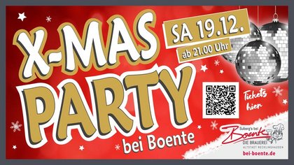 X-Mas Party bei Boente