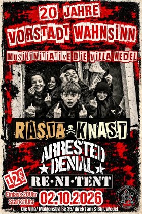 20 Jahre Vorstadtwahnsinn-Musikinitiative Die Villa Wedel feiert Geburtstag