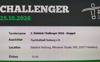 2. Sidekick DTFB Challenger 2026 - Doppel