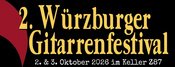 2. Würzburger Gitarrenfestival – 3.10. mit Duo Agua y Vino – Biber Herrmann – Jaco Liu