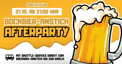Bockbieranstich Aftershow