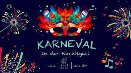 11.11. Karneval in der Nachtigall
