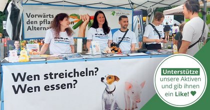 Bergheim: Infostand ihm Rahmen des Herbstfestes auf dem Lebenshof Federherz e.V.