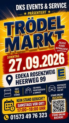 Trödelmarkt Edeka Rosenzweig Heerweg. 99 in Düren