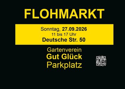 Flohmarkt im Gartenverein Gut Glück e.V. DO-Eving