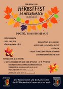 Herbstfest in Meckenbach