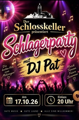 Schlagerparty mit DJ Pat