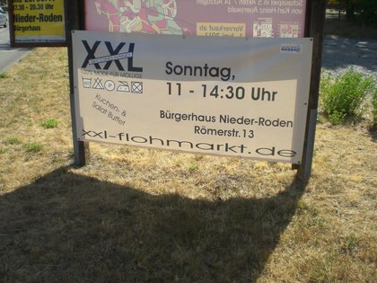 Letzter XXL- Flohmarkt