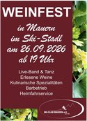 Weinfest Ski-Club Mauern