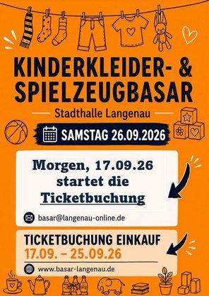 Kinderkleider- und Spielzeugbasar Langenau