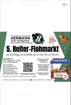 5. Reiterflohmarkt