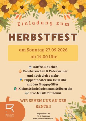 Herbstfest an der Rentei