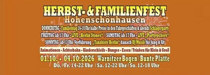 Herbst & Familienfest Hohenschönhausen