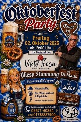 Oktoberfest-Party bei Viktorosa