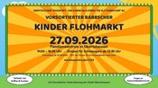 VORSORTIERTER BABBBSCHER KINDER-FLOHMARKT