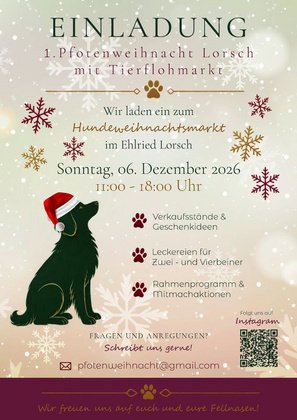 1. Pfotenweihnacht Lorsch