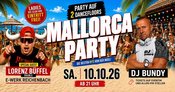 MALLORCA PARTY IM E-WERK AUF 2 DANCEFLOORS MIT LORENZ BÜFFEL Double