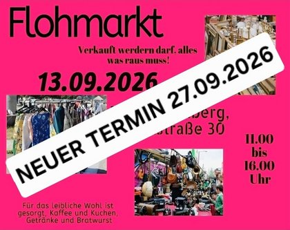 Flohmarkt Verkauft - werden darf alles was raus muss