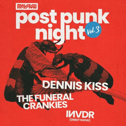 Post Punk Night Vol. 3 - Hamburg, Molotow (Top Ten Bar)