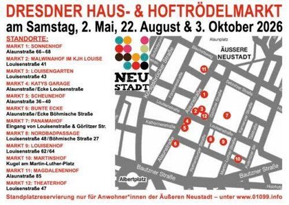 31. Dresdner Haus- und Hoftrödelmarkt