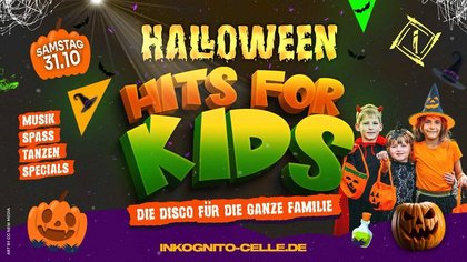 SA.31.10. HALLOWEEN - HITS FOR KIDS! DIE KINDERDISCO FÜR DIE GANZE FAMILIE II START 16 UHR