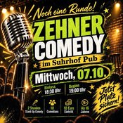 " Zehner Comedy " live im Suhrhof Pub