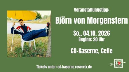 ++Ausverkauft++ Björn von Morgenstern - Kreisverkehrfest