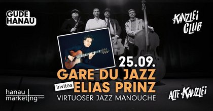 Live im KANZLEI-CLUB: Gare du Jazz invites Elias Prinz