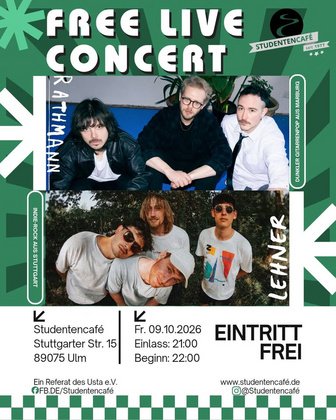 FREE LIVE CONCERT: RATHMANN + LEHNER