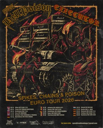 Coup de Grace Vol. VIII (Metal Matinee): EXXECUTOR (DE/ES) + HELL POISON (BR)