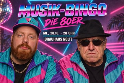 Musik-Bingo | Die 80er