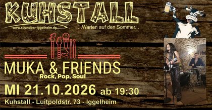 MUKA & Friends live im Kuhstall